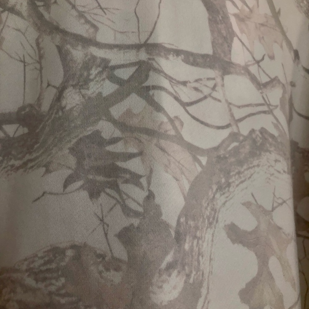 Altar'd State AS Revival Ivory Camo Sweatshirt with Hood - Picture 2 of 4